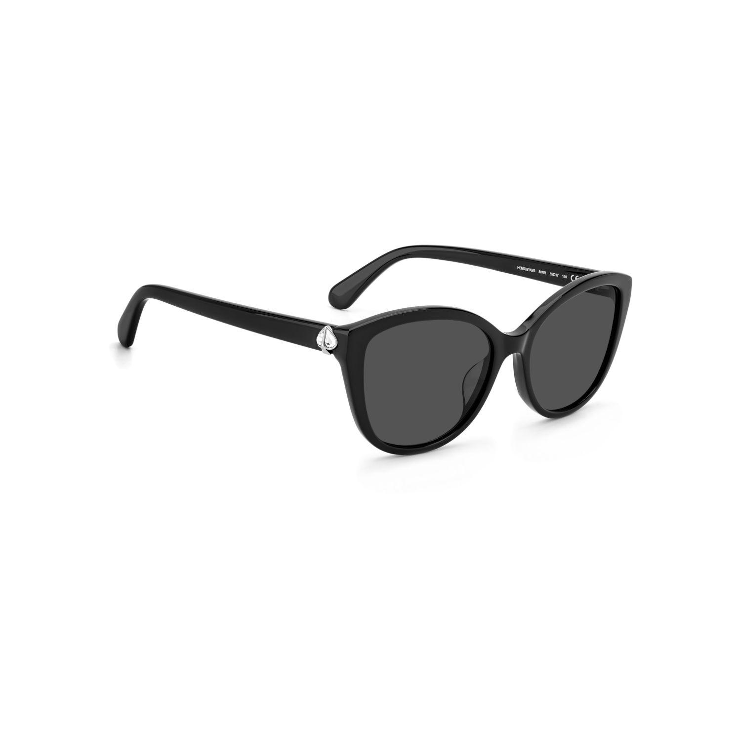 Kate Spade HENSLEY/G/S Grey Black Women's Sunglasses