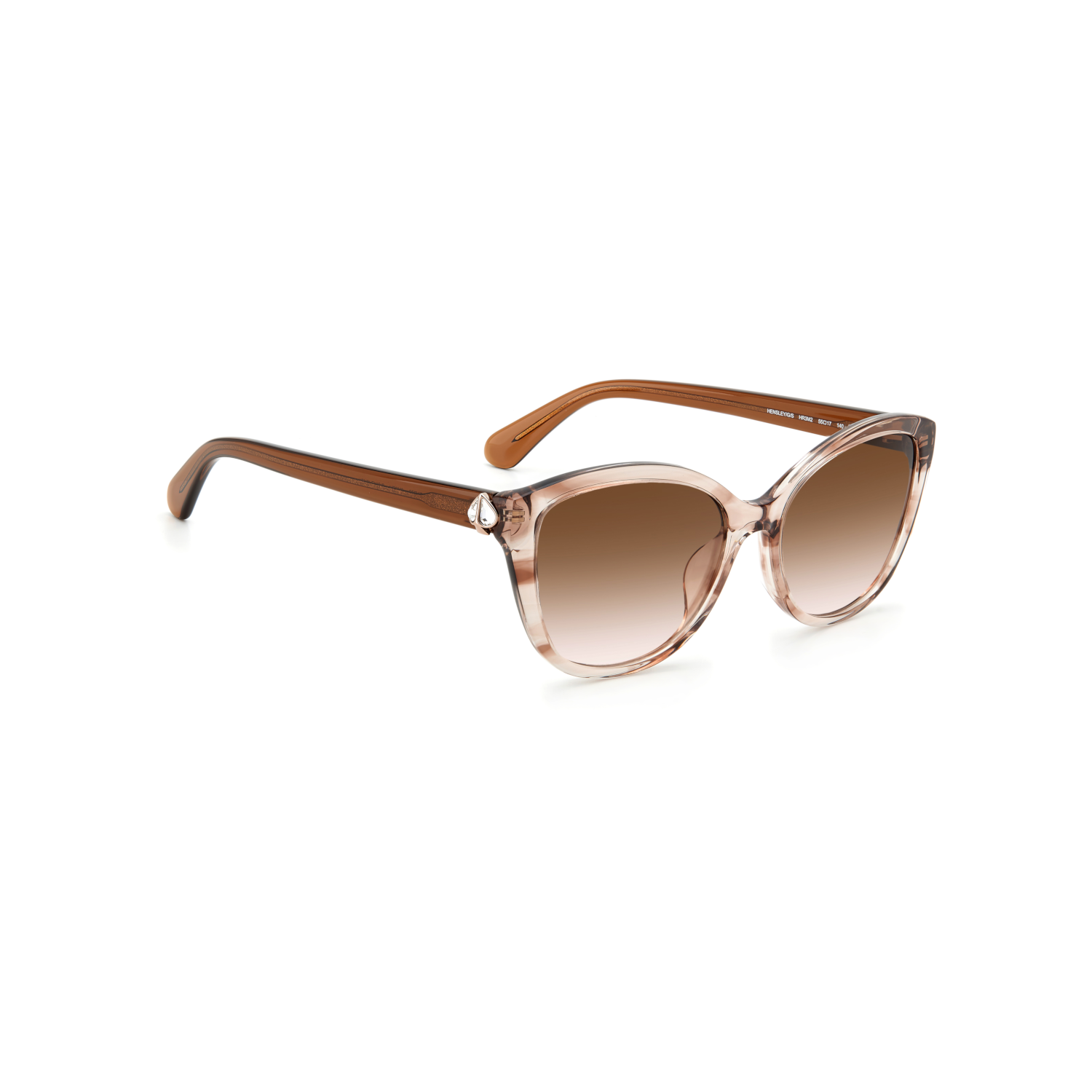 Kate Spade HENSLEY/G/S Brown Horn Women's Sunglasses