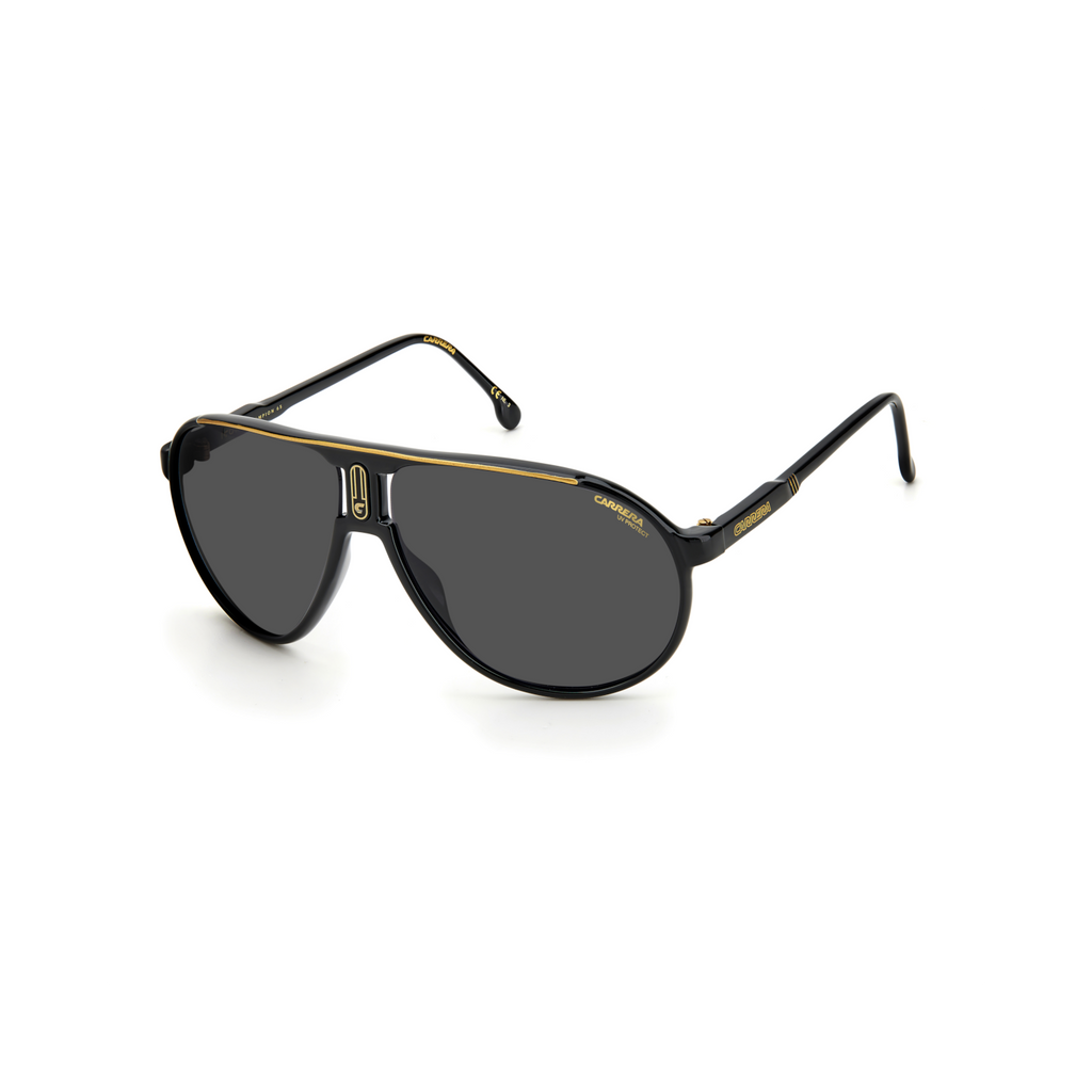 Carrera CHAMPION65/N Grey Black Unisex Sunglasses