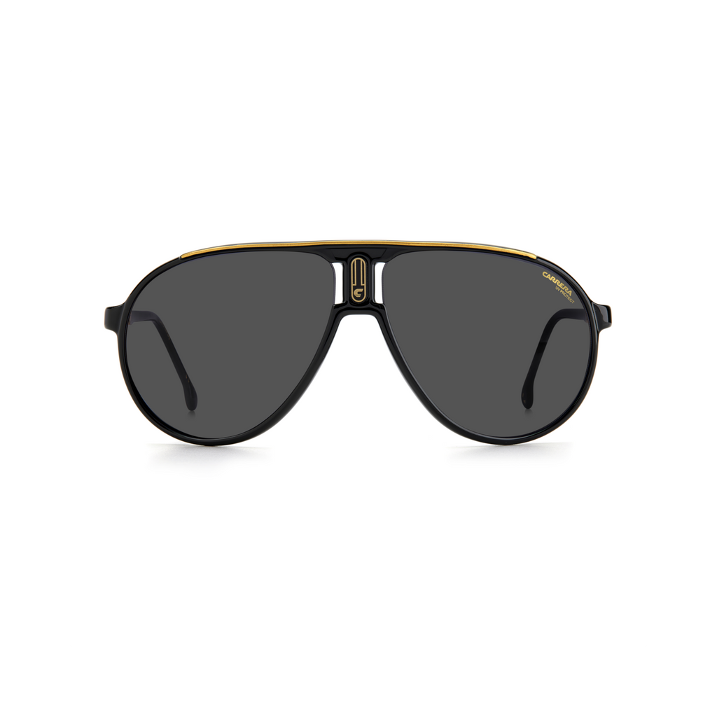 Carrera CHAMPION65/N Grey Black Unisex Sunglasses