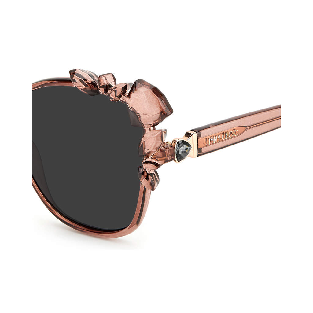 Jimmy Choo MYA/S 25TH Grey Pink Women's Sunglasses
