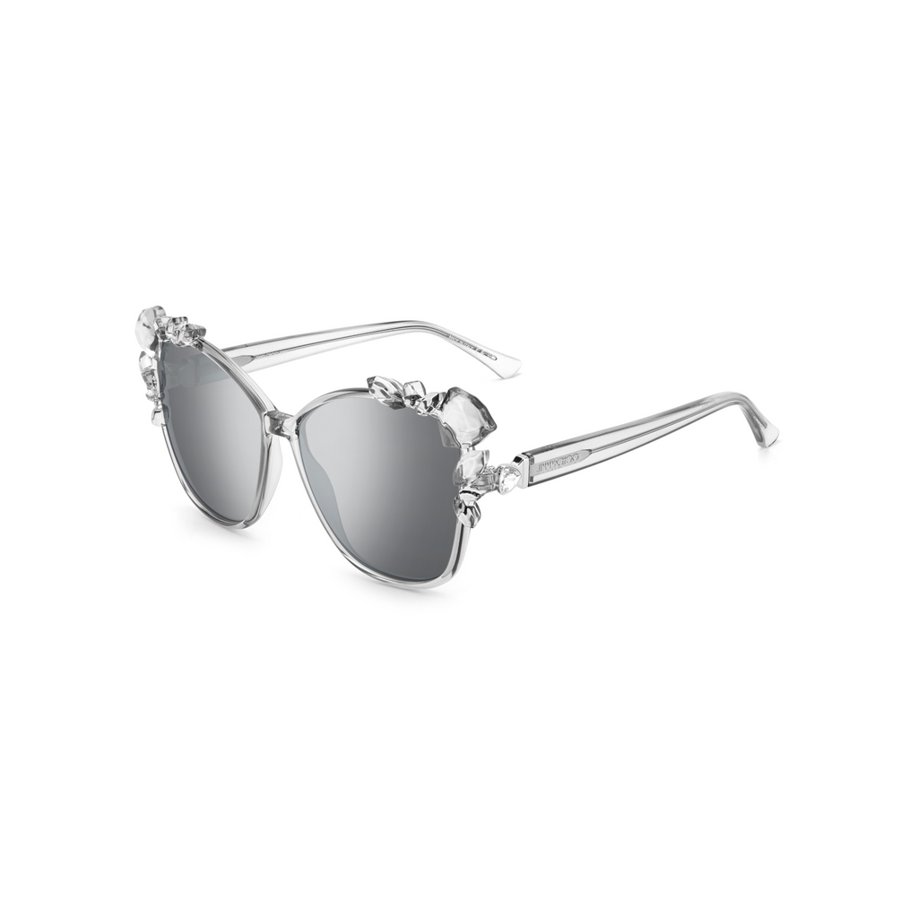 Jimmy Choo MYA/S 25TH Silver Grey Women's Sunglasses