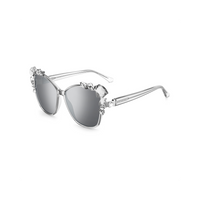 Jimmy Choo MYA/S 25TH Silver Grey Women's Sunglasses