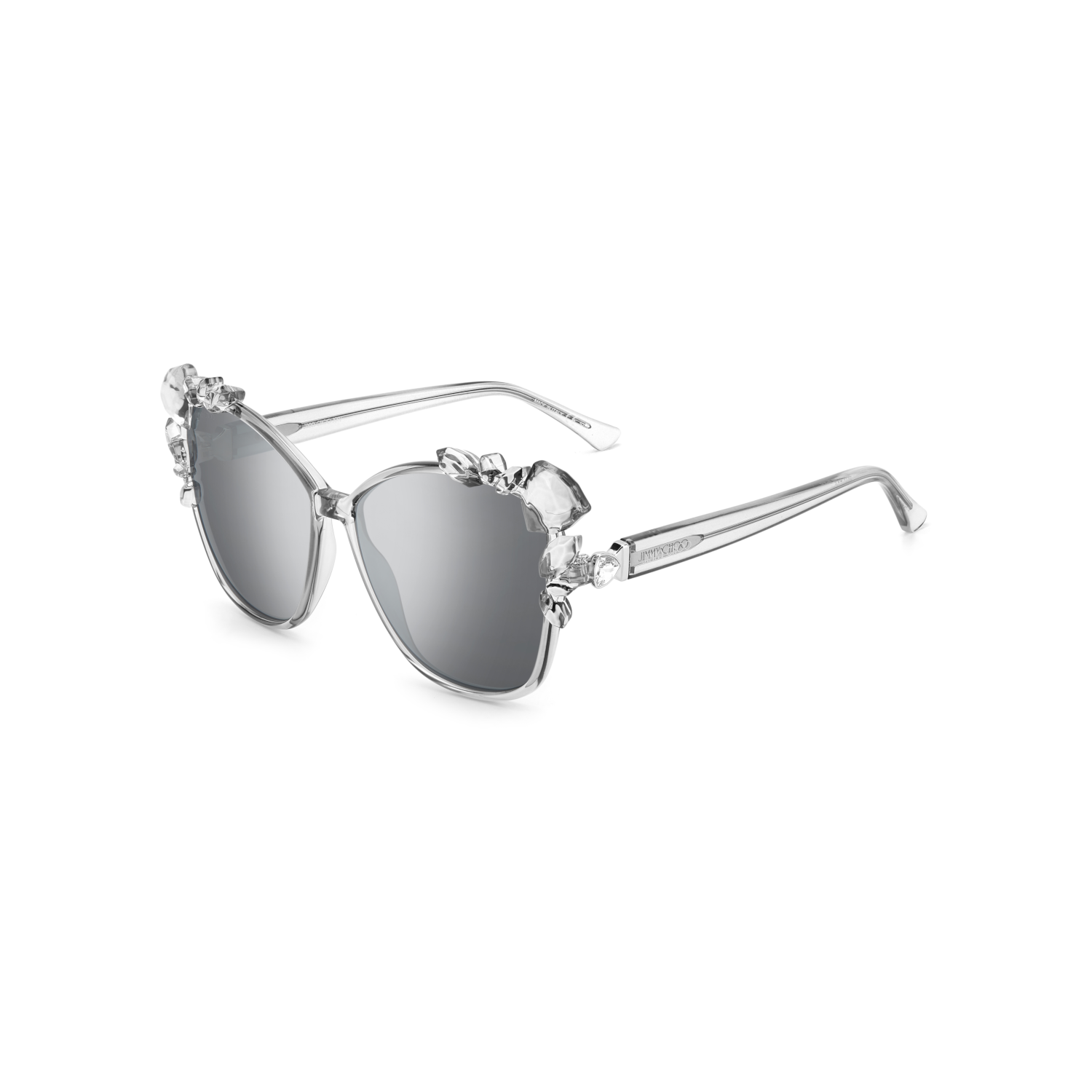 Jimmy Choo MYA/S 25TH Silver Grey Women's Sunglasses