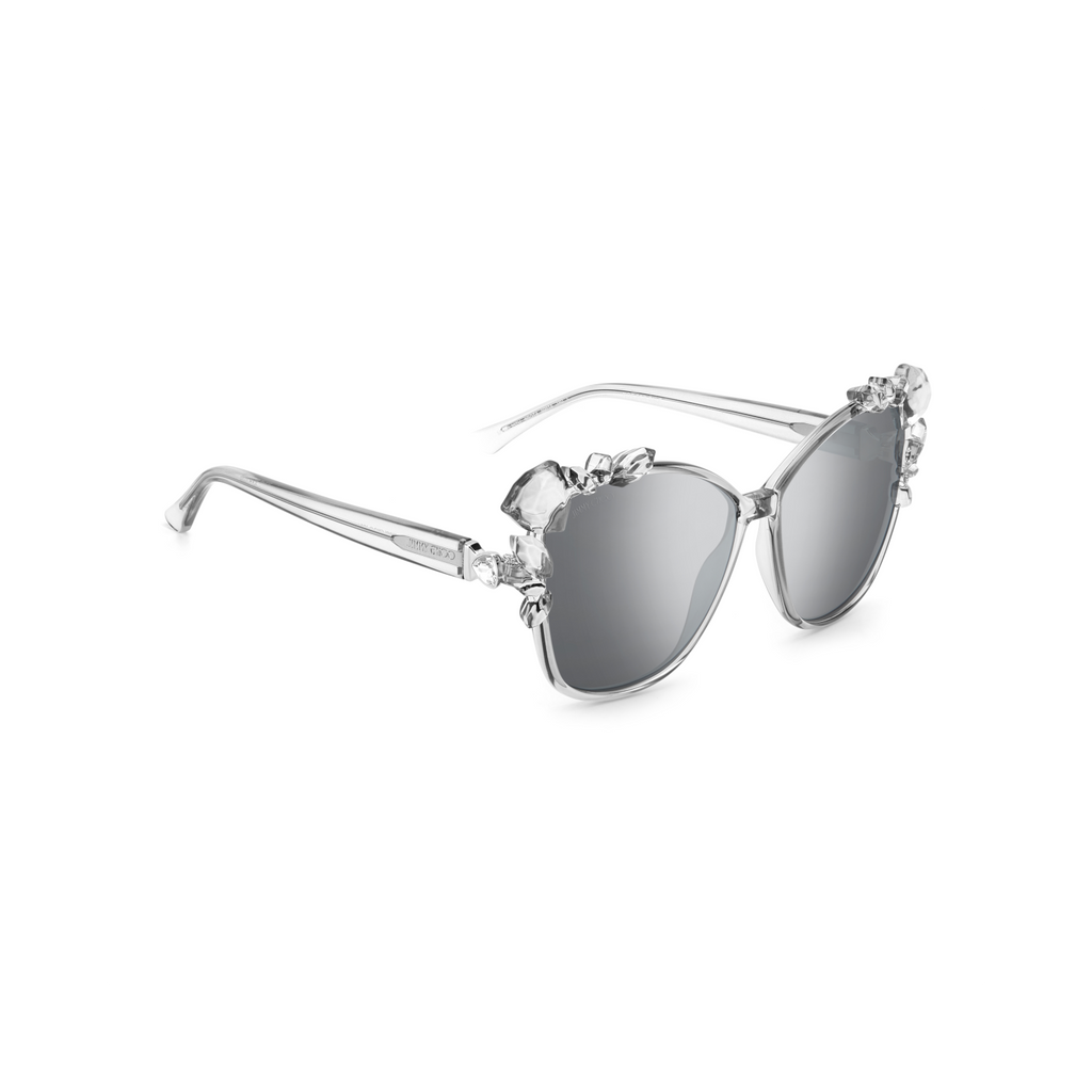 Jimmy Choo MYA/S 25TH Silver Grey Women's Sunglasses