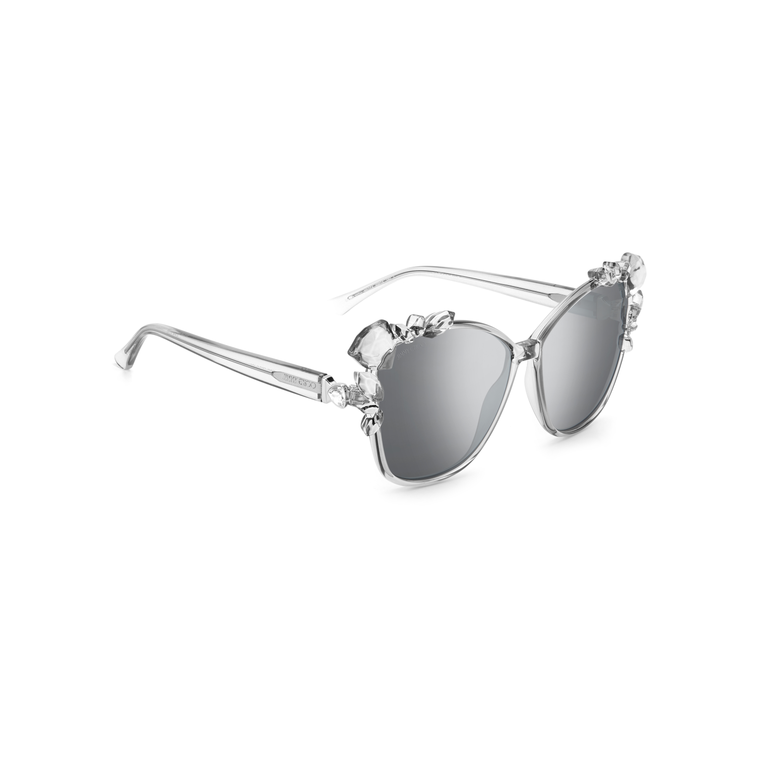 Jimmy Choo MYA/S 25TH Silver Grey Women's Sunglasses