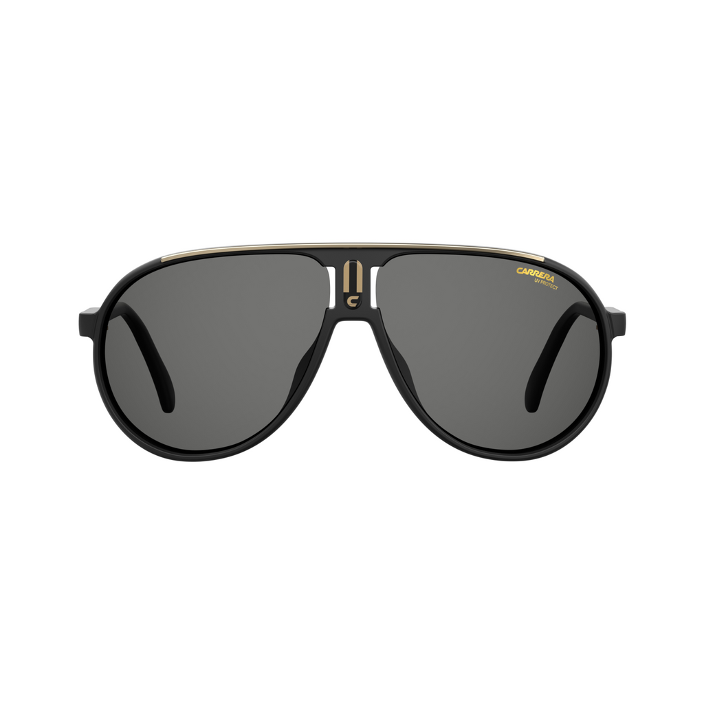 Carrera CHAMPION/N Grey Black Unisex Sunglasses