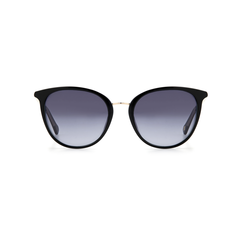 Fossil FOS 2117/G/S Grey Black Women's Sunglasses