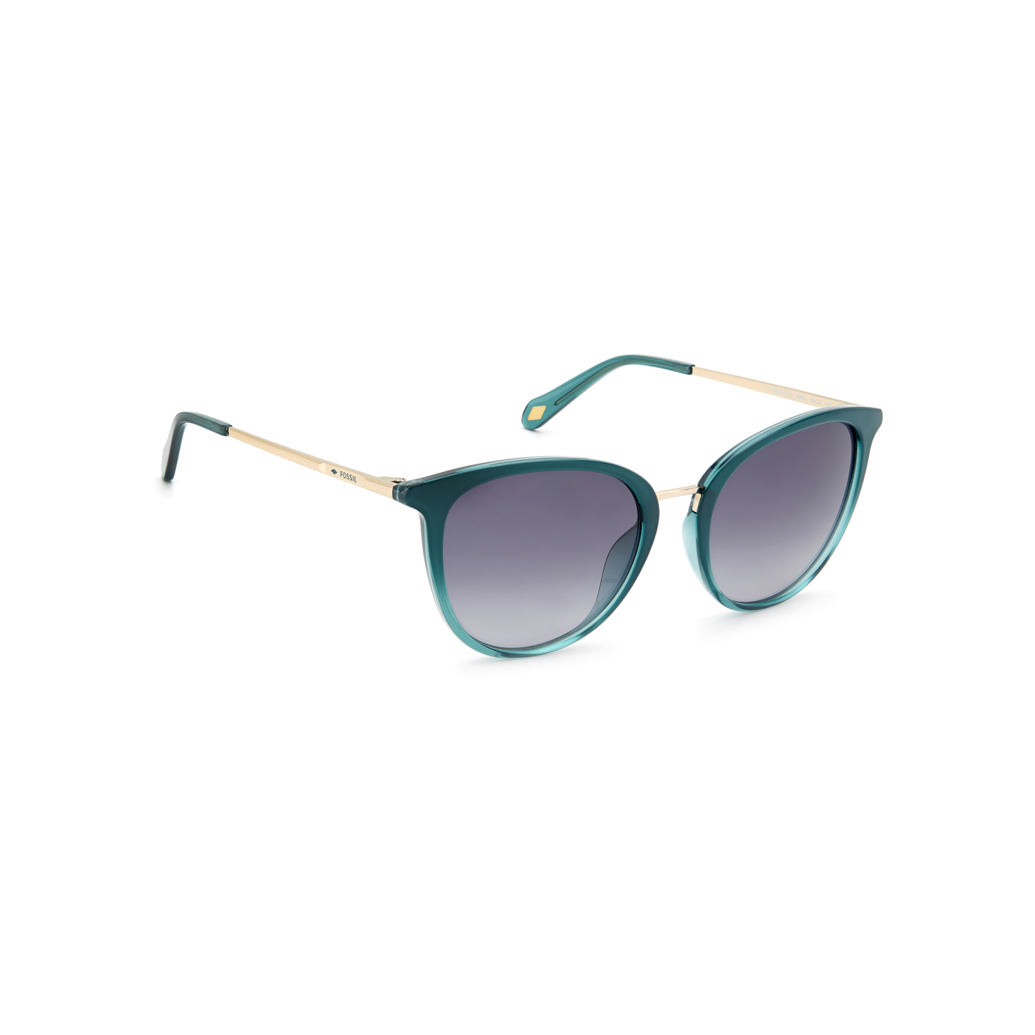 Fossil FOS 2117/G/S Grey Blue Women's Sunglasses