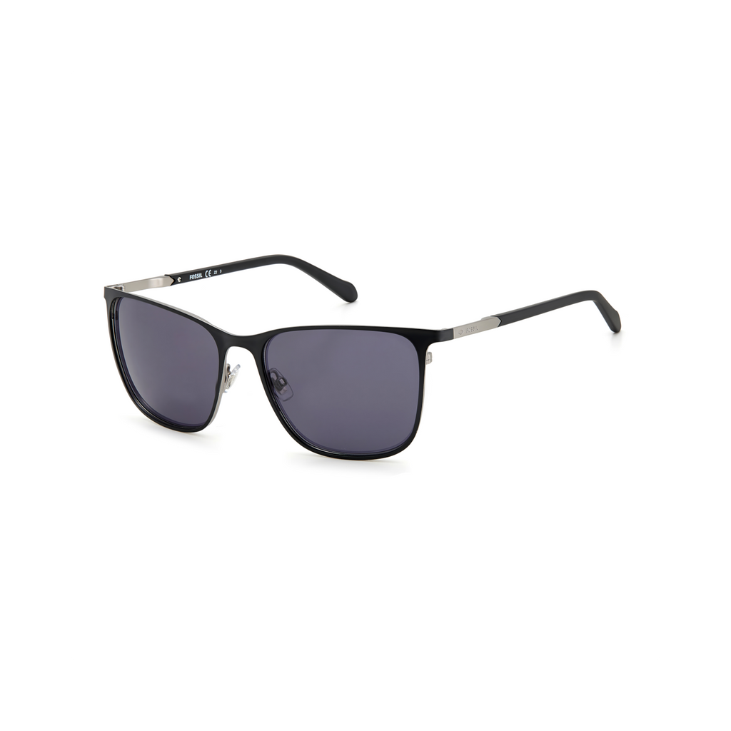 Fossil FOS 3128/G/S Grey Black Men's Sunglasses