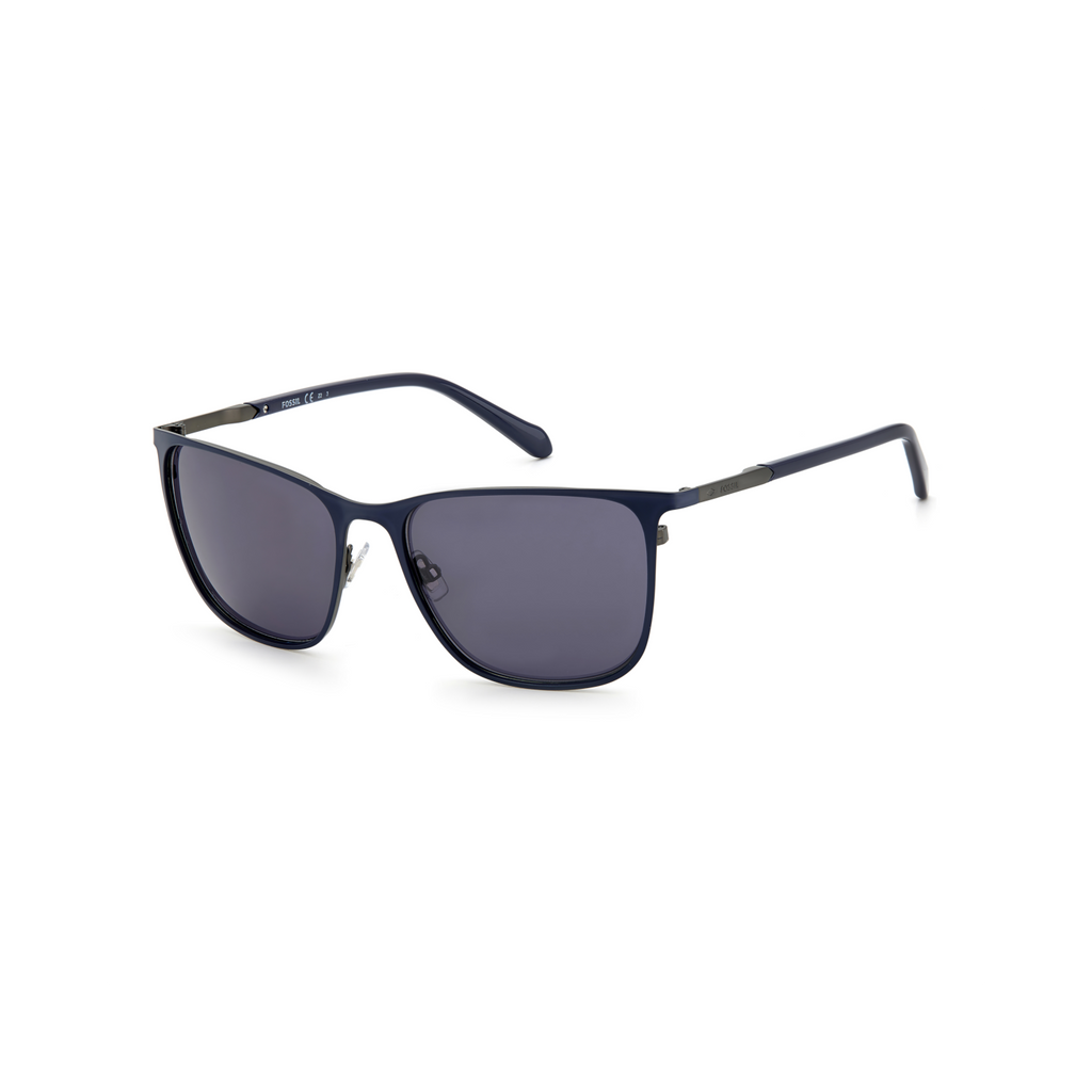 Fossil FOS 3128/G/S Grey Blue Men's Sunglasses