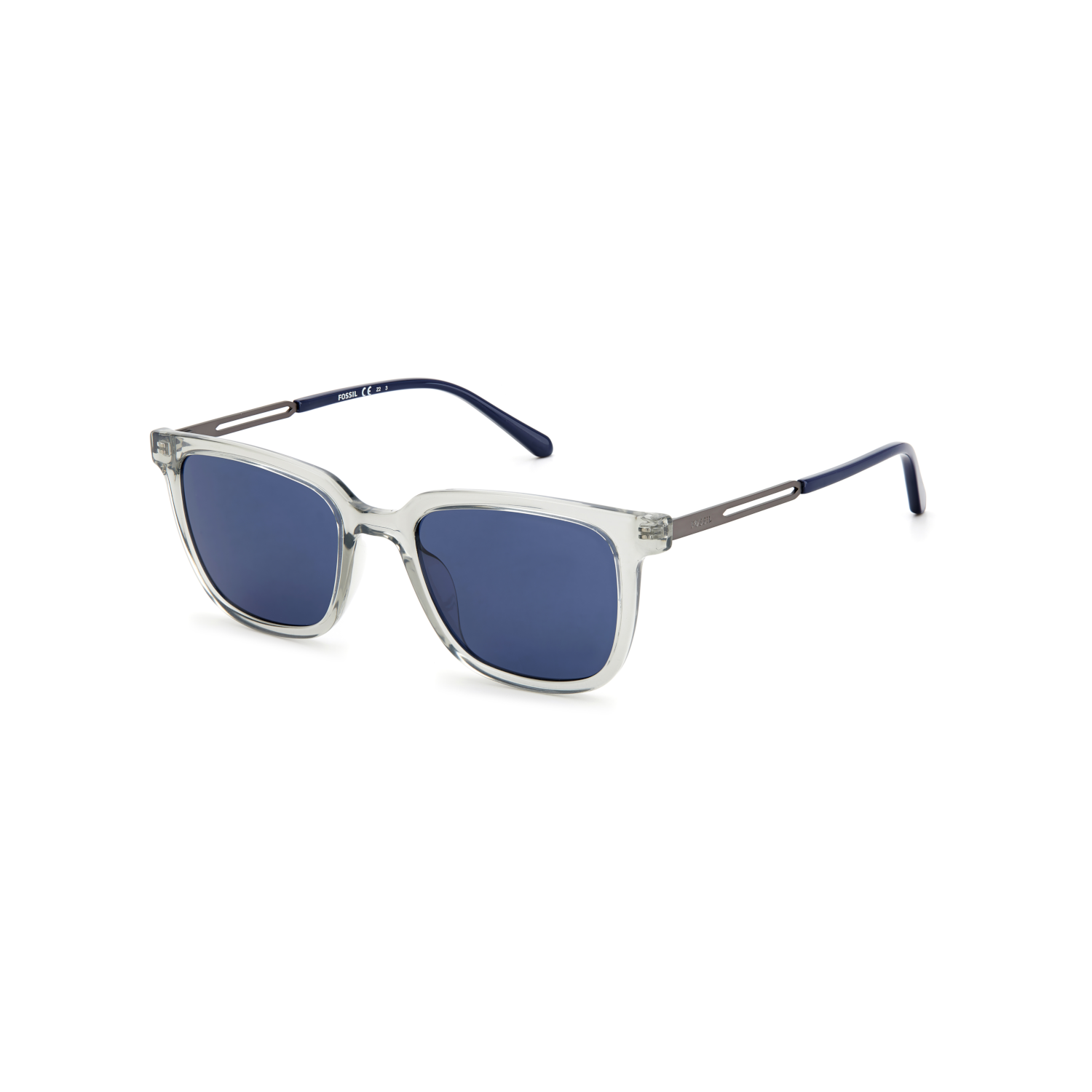 Fossil FOS 3130/G/S Blue Crystal Men's Sunglasses