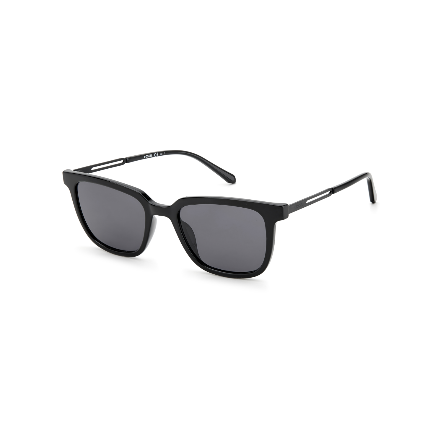 Fossil FOS 3130/G/S Grey Black Men's Sunglasses