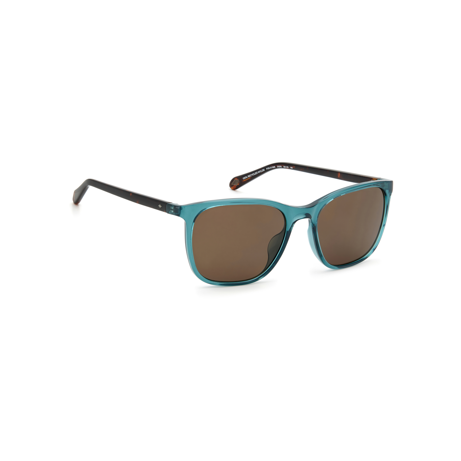 Fossil FOS 2116/S Brown Green Men's Sunglasses