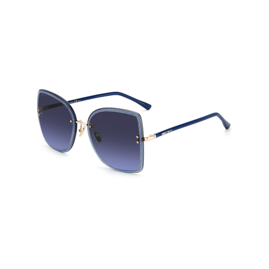 Jimmy Choo LETI/S Grey Yellow Women's Sunglasses