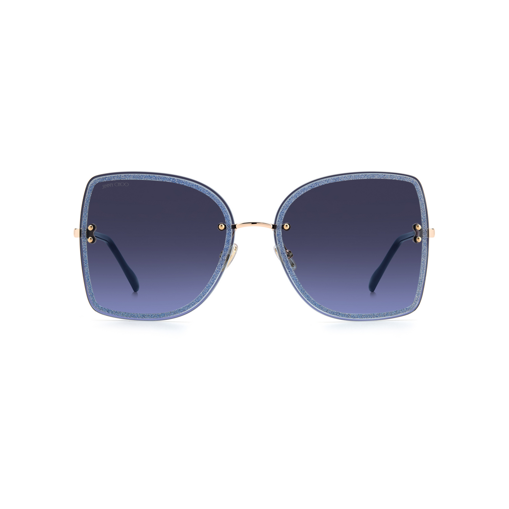 Jimmy Choo LETI/S Grey Yellow Women's Sunglasses