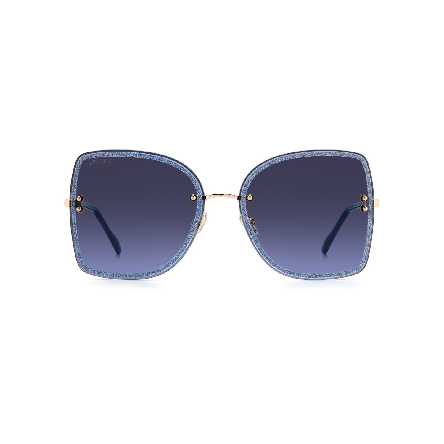 Jimmy Choo LETI/S Grey Yellow Women's Sunglasses