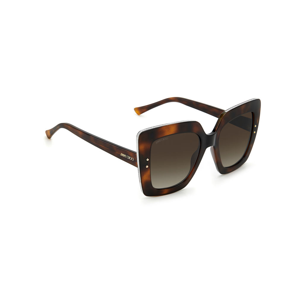 Jimmy Choo AURI/G/S Brown Havana Women's Sunglasses