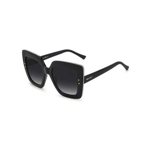 Jimmy Choo AURI/G/S Grey Black Women's Sunglasses