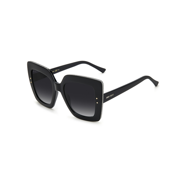 Jimmy Choo AURI/G/S Grey Black Women's Sunglasses