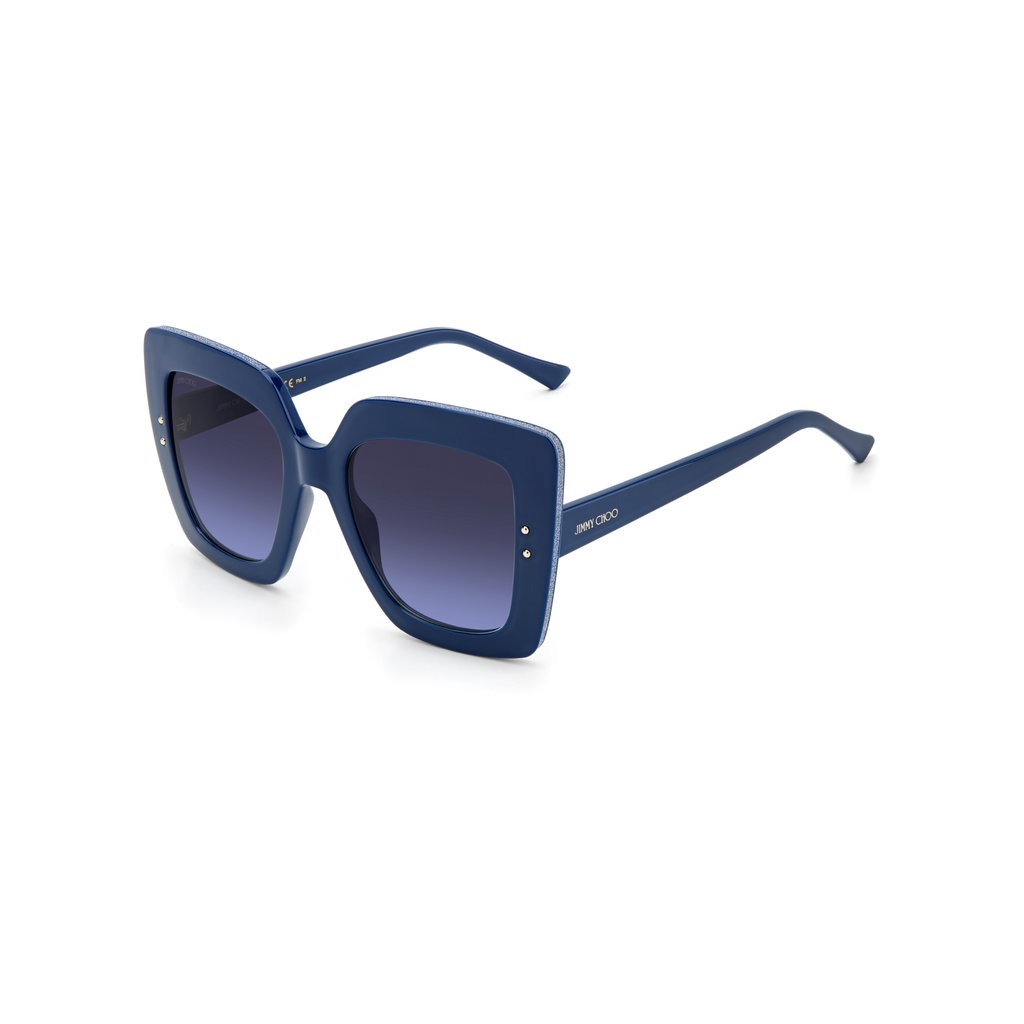 Jimmy Choo AURI/G/S Grey Blue Women's Sunglasses