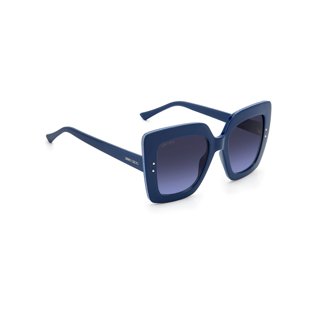 Jimmy Choo AURI/G/S Grey Blue Women's Sunglasses