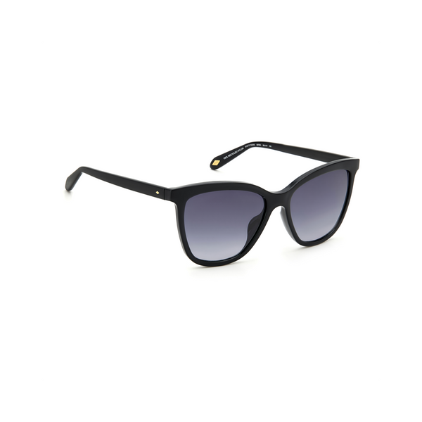 Fossil FOS 2115/G/S Grey Black Women's Sunglasses
