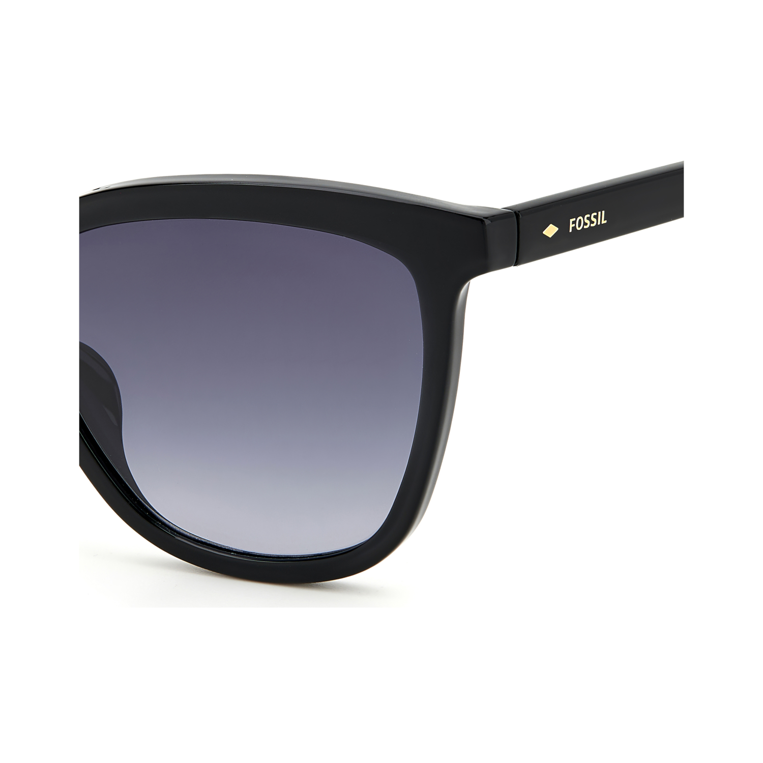 Fossil FOS 2115/G/S Grey Black Women's Sunglasses