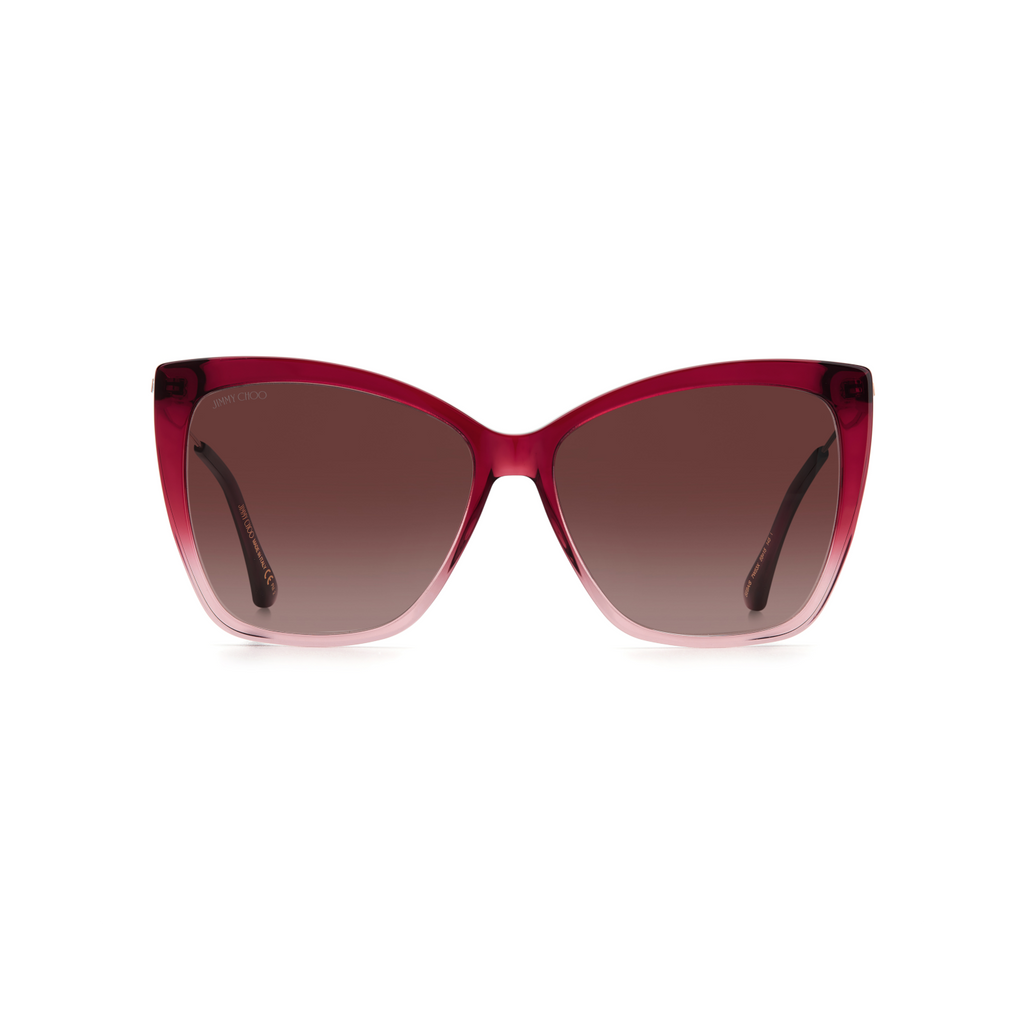 Jimmy Choo SEBA/S Red Women's Sunglasses