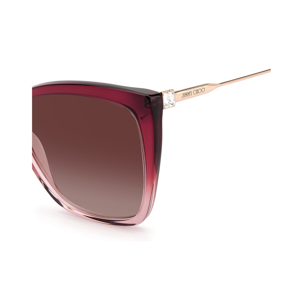 Jimmy Choo SEBA/S Red Women's Sunglasses