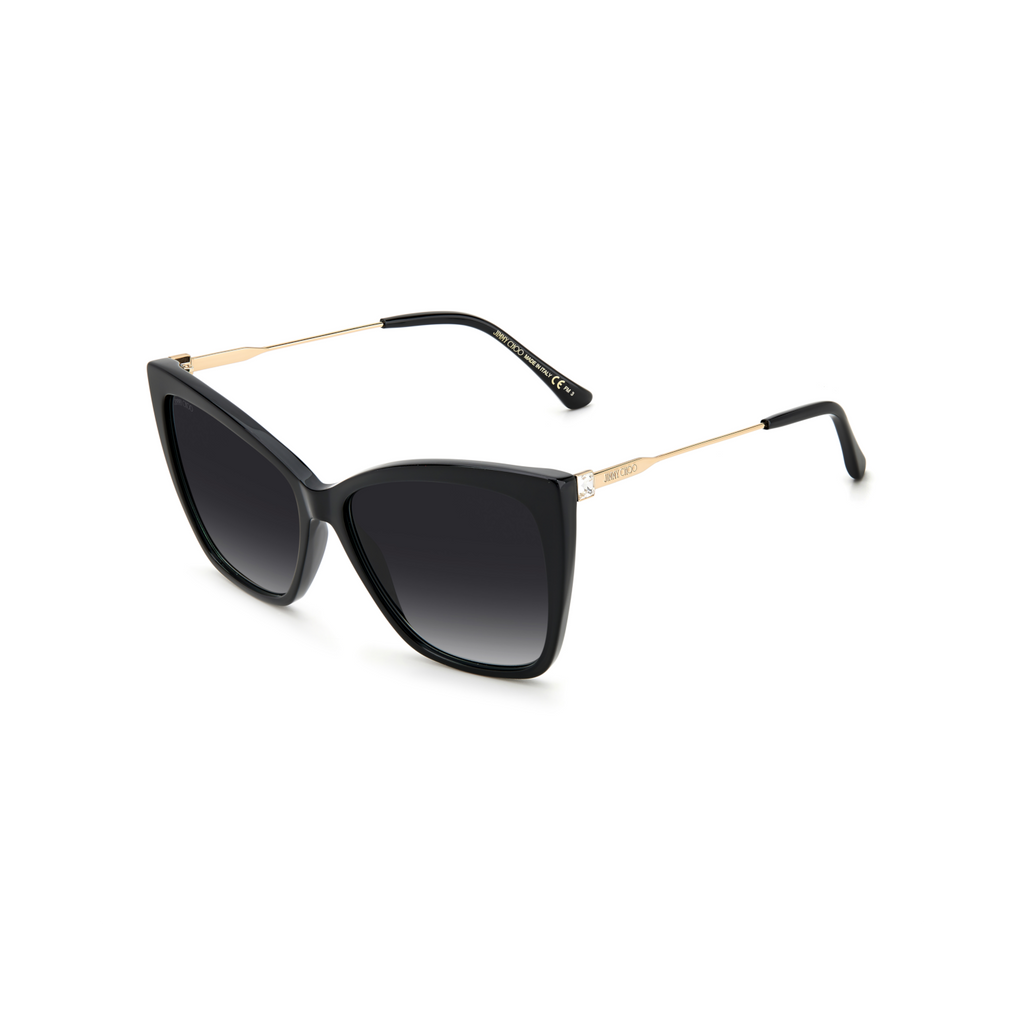 Jimmy Choo SEBA/S Grey Black Women's Sunglasses