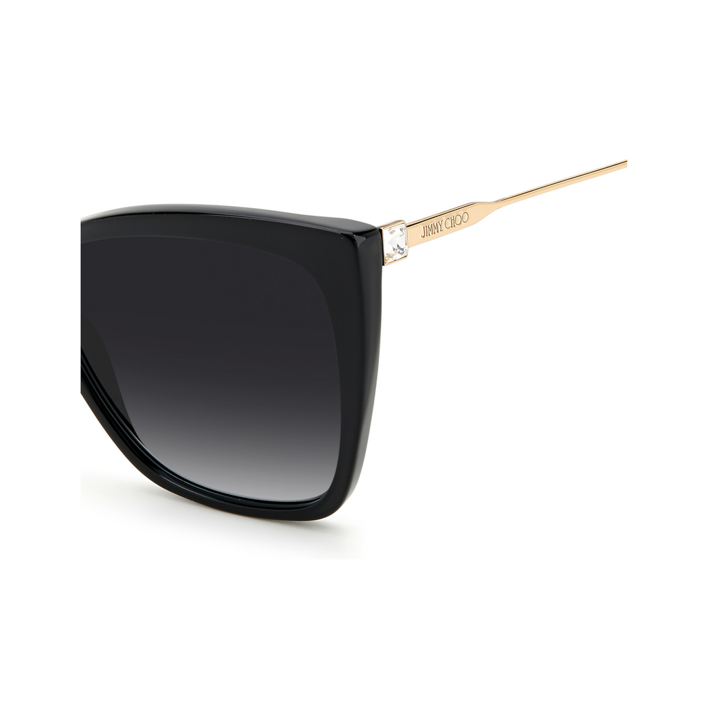 Jimmy Choo SEBA/S Grey Black Women's Sunglasses