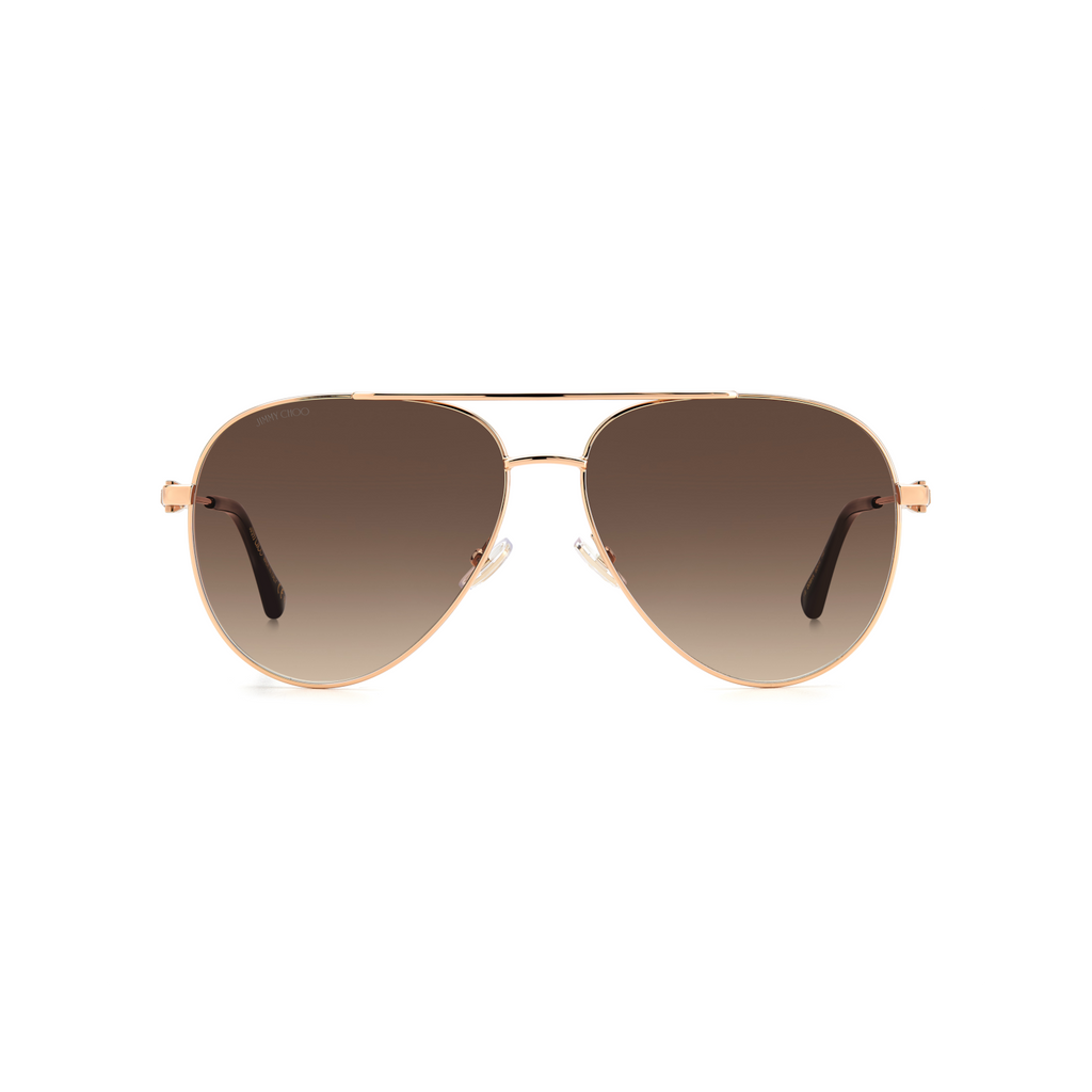 Jimmy Choo OLLY/S Brown Yellow Women's Sunglasses
