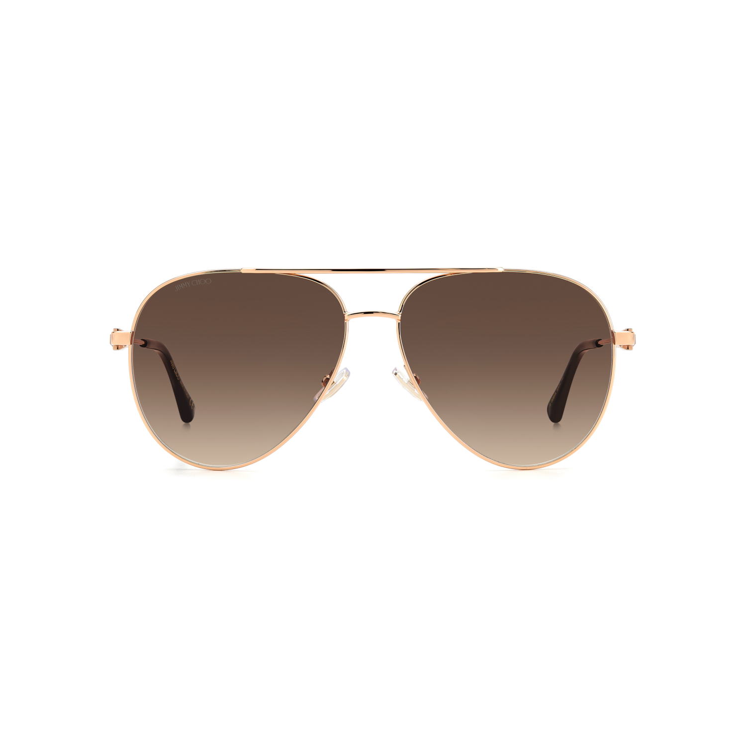 Jimmy Choo OLLY/S Brown Yellow Women's Sunglasses
