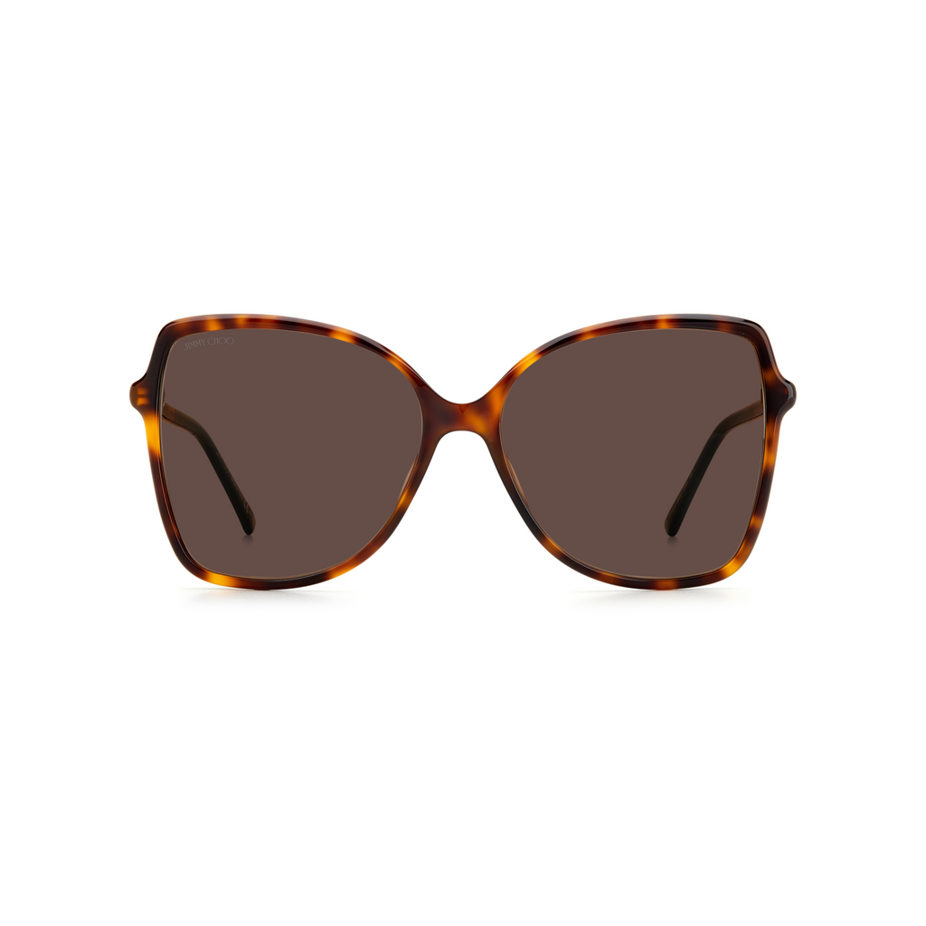Jimmy Choo FEDE/S Brown Havana Women's Sunglasses