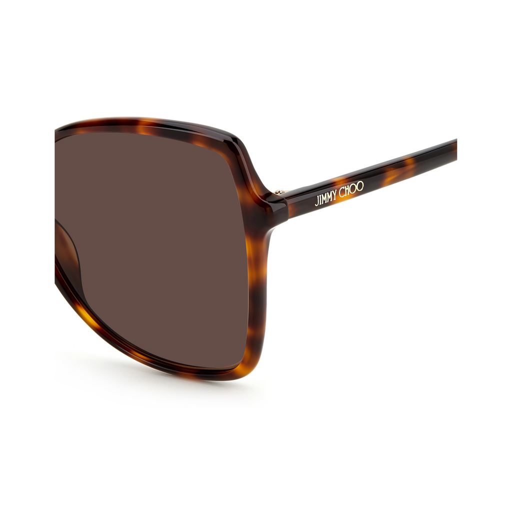 Jimmy Choo FEDE/S Brown Havana Women's Sunglasses