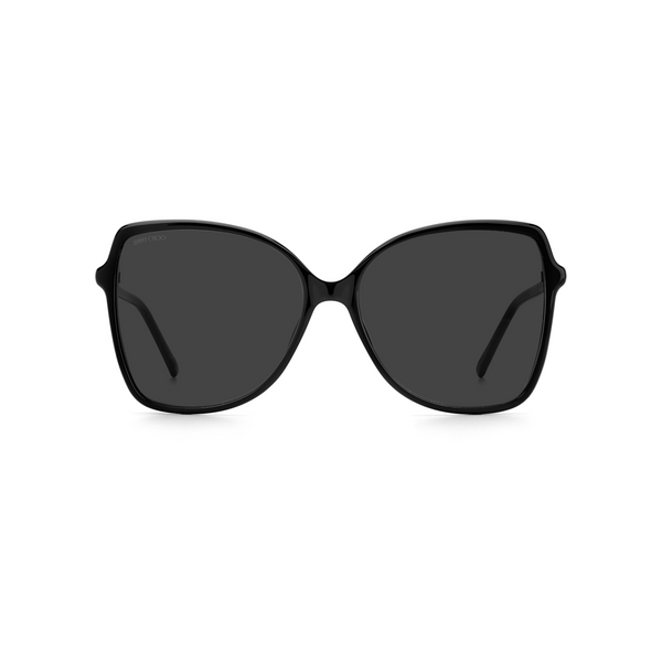 Jimmy Choo FEDE/S Grey Black Women's Sunglasses