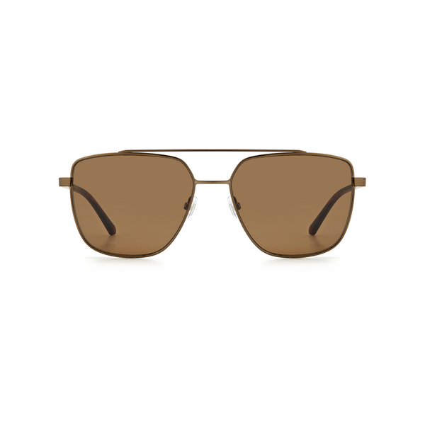 Fossil FOS 3129/G/S Brown Yellow Men's Sunglasses