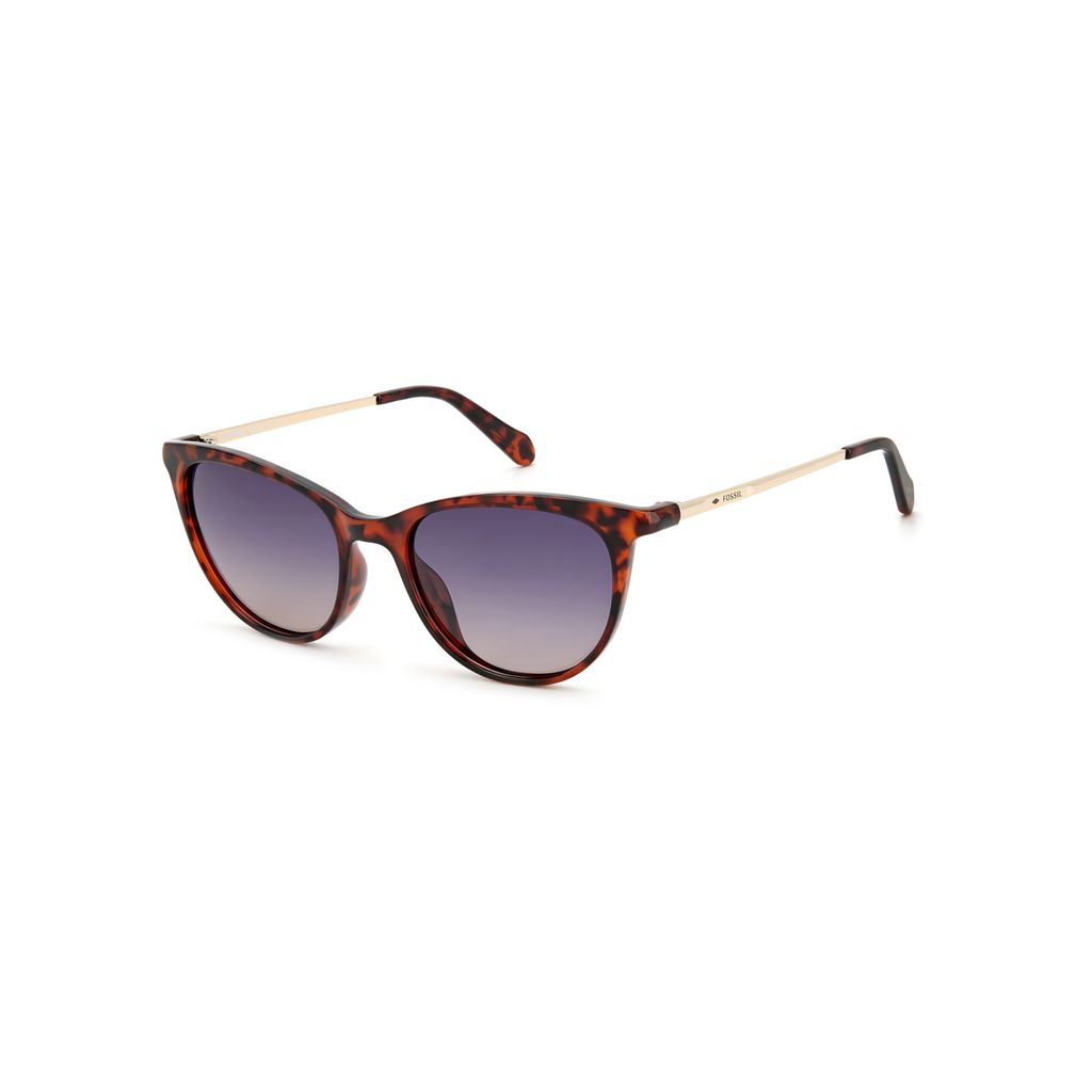 Fossil FOS 3127/S Purple Havana Women's Polarized Sunglasses