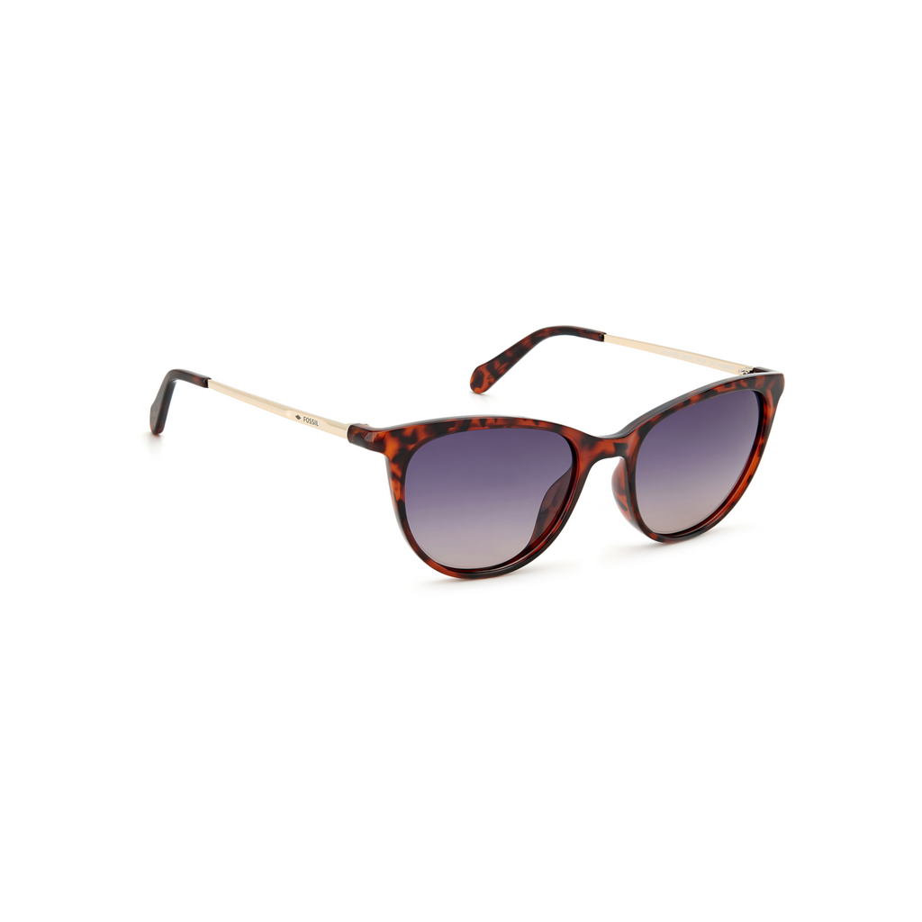 Fossil FOS 3127/S Purple Havana Women's Polarized Sunglasses