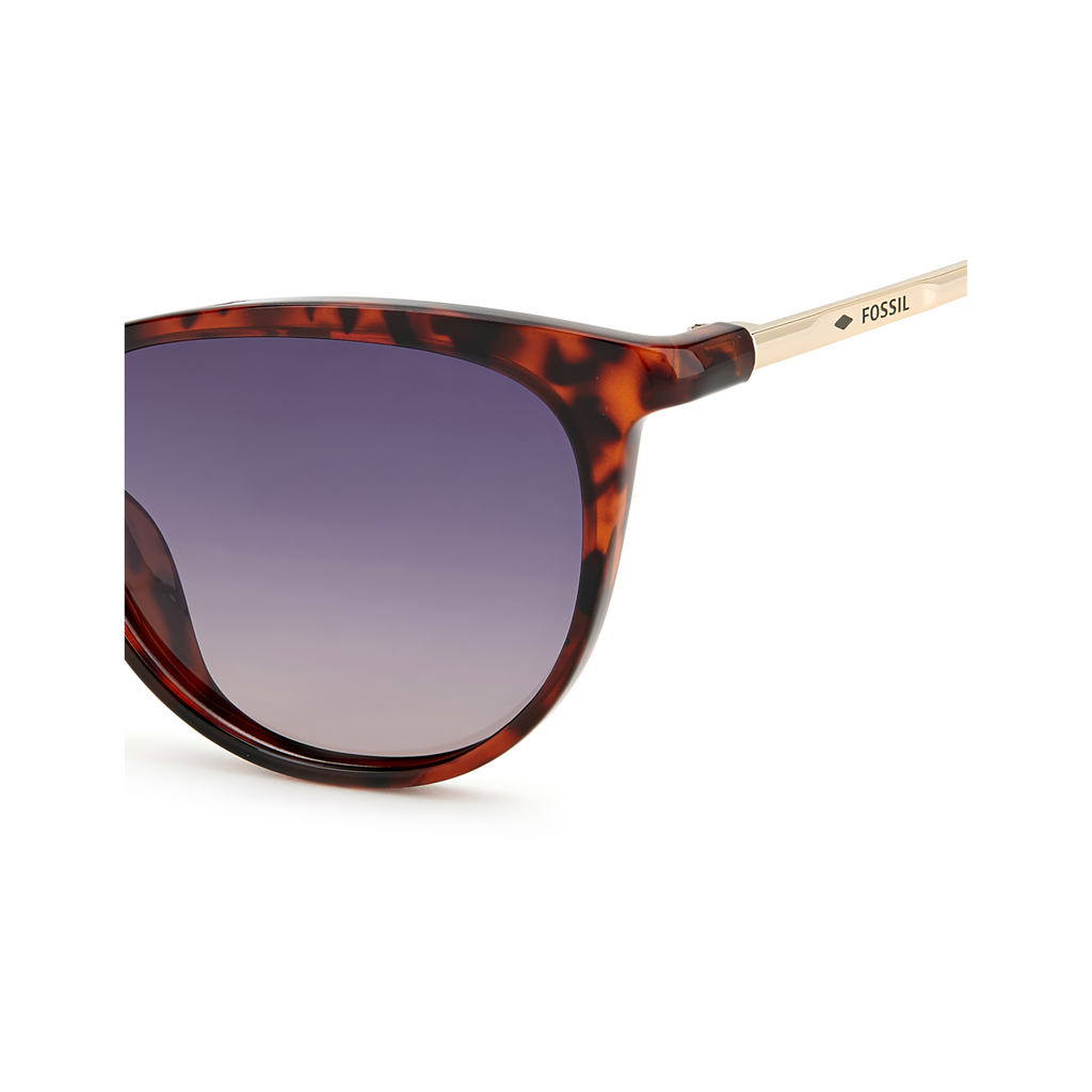 Fossil FOS 3127/S Purple Havana Women's Polarized Sunglasses