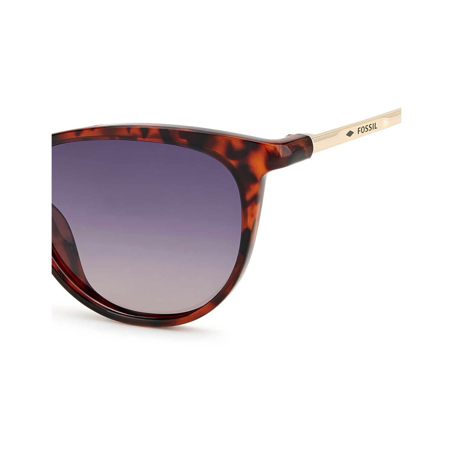 Fossil FOS 3127/S Purple Havana Women's Polarized Sunglasses