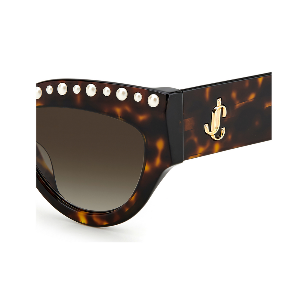 Jimmy Choo SONJA/G/S Brown Havana Women's Sunglasses