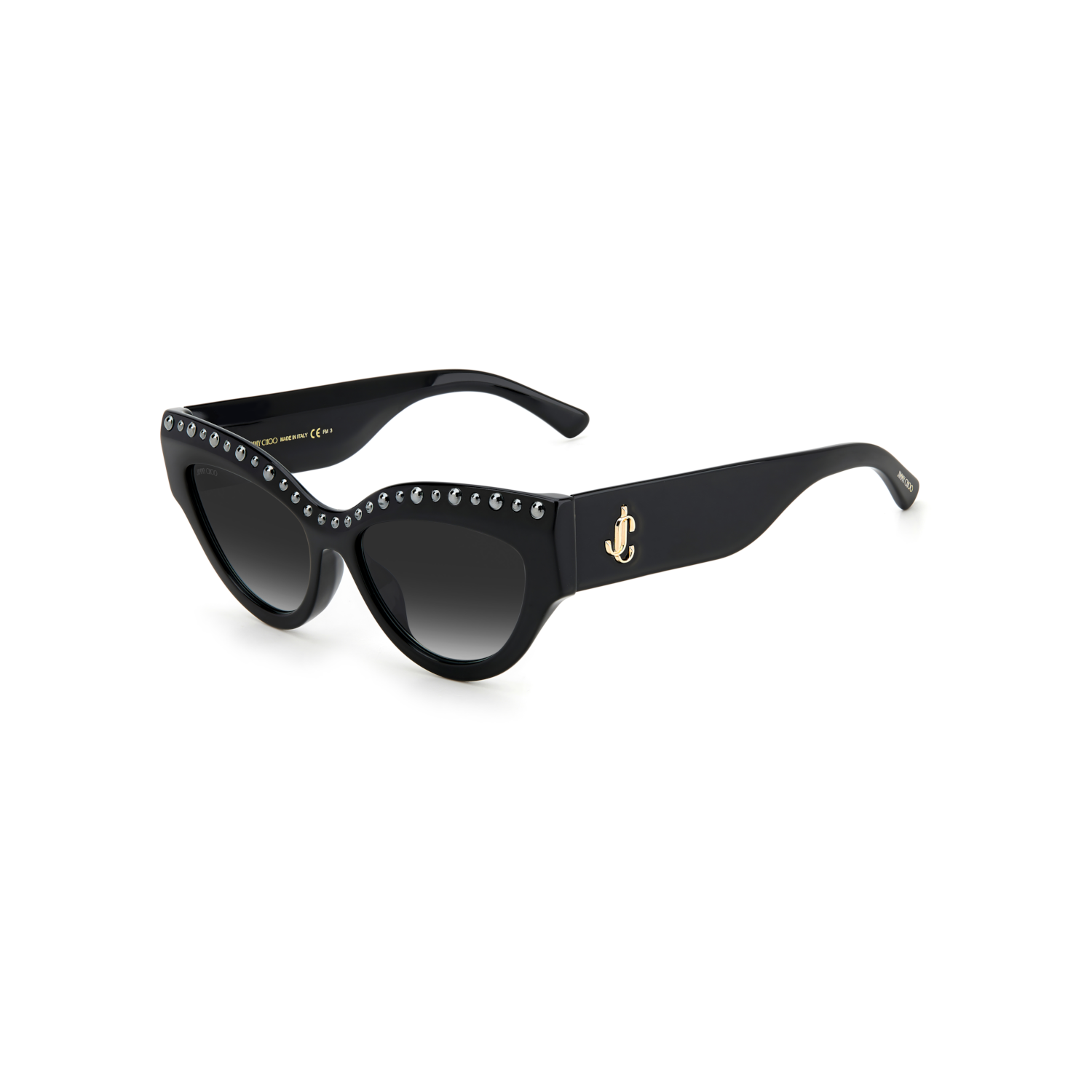 Jimmy Choo SONJA/G/S Grey Black Women's Sunglasses