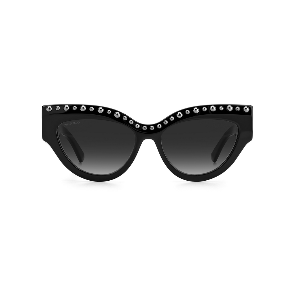 Jimmy Choo SONJA/G/S Grey Black Women's Sunglasses