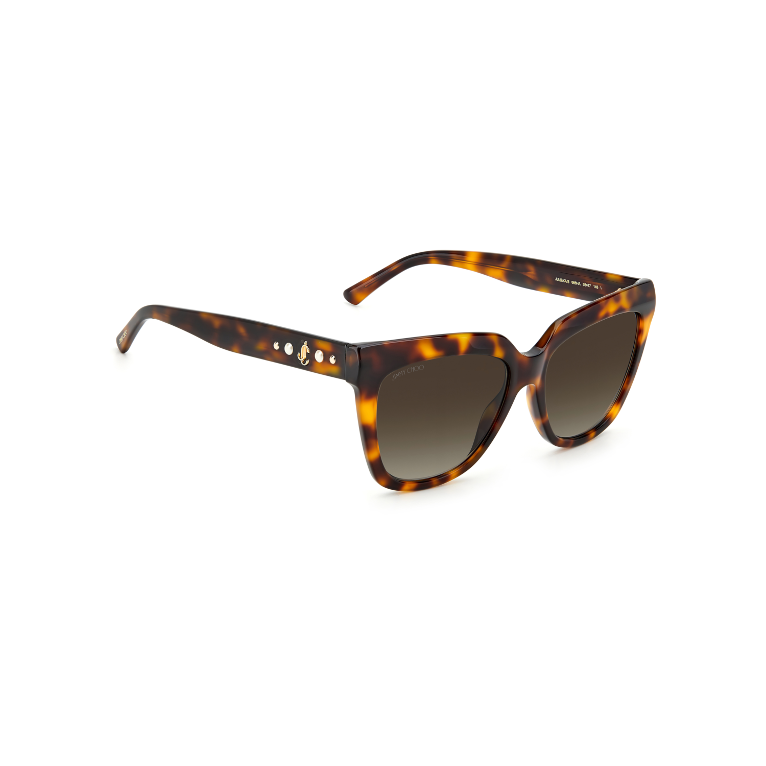 Jimmy Choo JULIEKA/S Brown Havana Women's Sunglasses