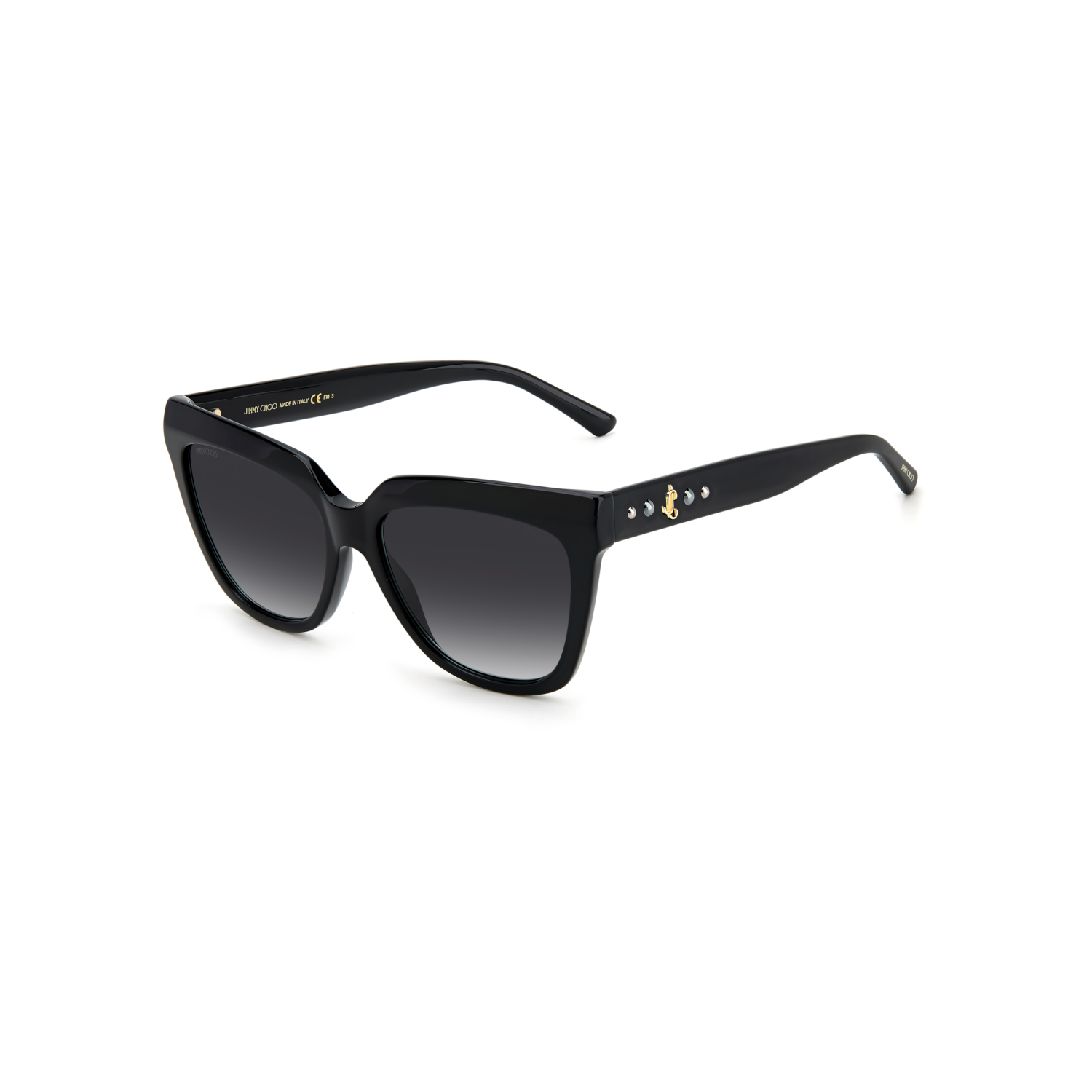 Jimmy Choo JULIEKA/S Grey Black Women's Sunglasses