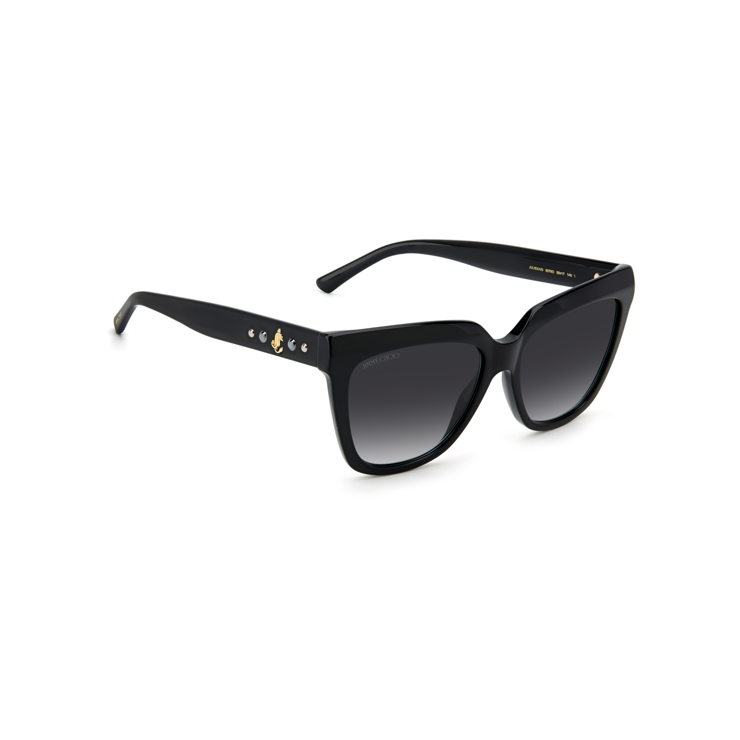 Jimmy Choo JULIEKA/S Grey Black Women's Sunglasses