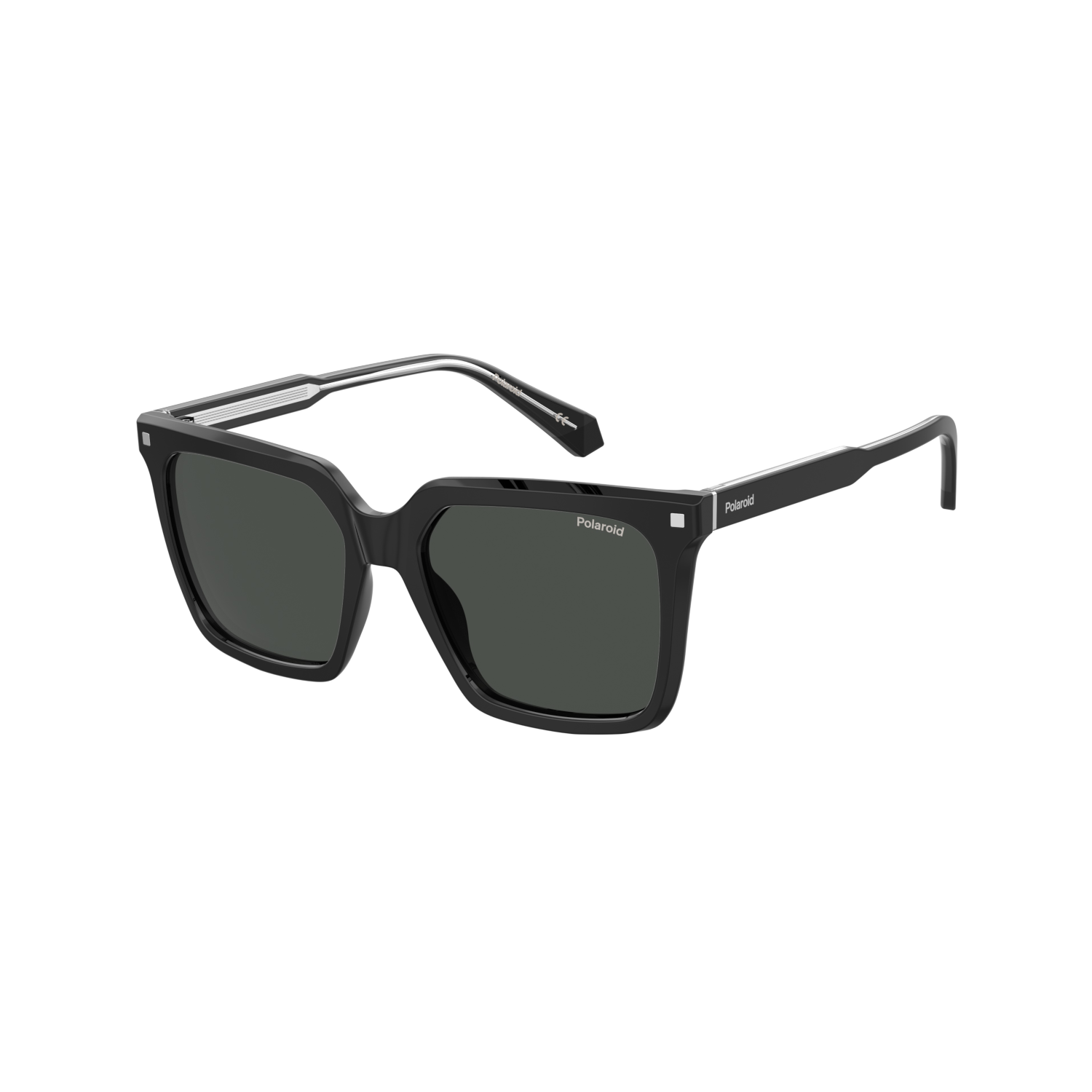 Polaroid PLD 4115/S/X Grey Black Women's Polarized Sunglasses