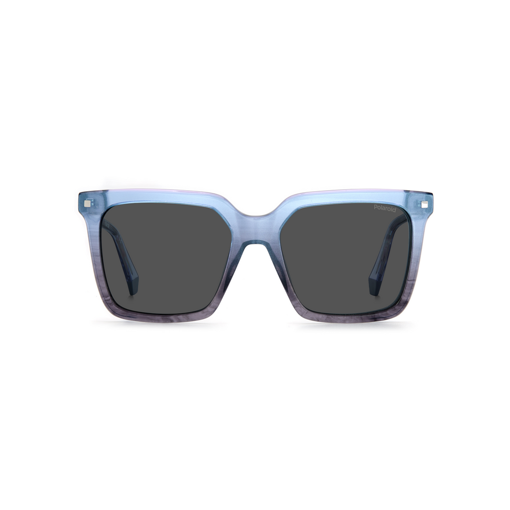 Polaroid PLD 4115/S/X Grey Blue Women's Polarized Sunglasses